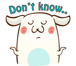 Jojo 1 The Dog sticker #15092094