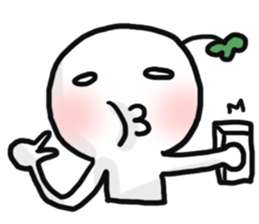 White Eye Man II sticker #15092118