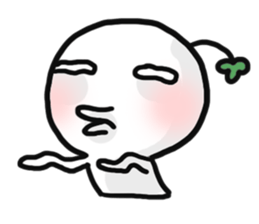 White Eye Man II sticker #15092125