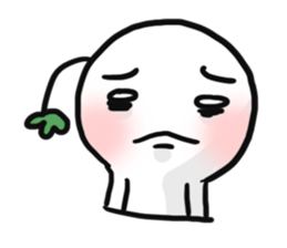 White Eye Man II sticker #15092131