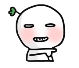 White Eye Man II sticker #15092152