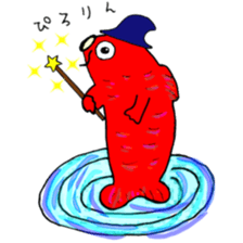 carp's okkoi and pleasant friends Vo.2 sticker #15092664