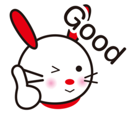 The murmur of a rabbit & panda. sticker #15092780