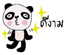 Panda lover in December (TH) sticker #15094271