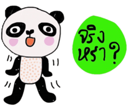 Panda lover in December (TH) sticker #15094275