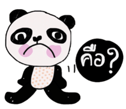 Panda lover in December (TH) sticker #15094280