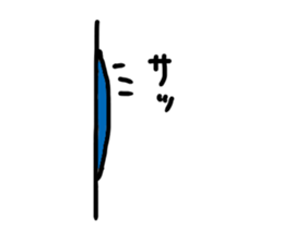 Eyebrow penguin sticker #15095509