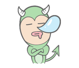 Deamon sticker #15095605