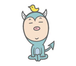 Deamon sticker #15095620