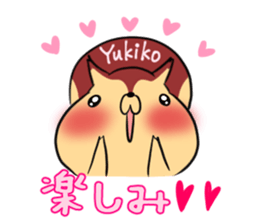 YUKIKO's exclusive sticker sticker #15095750