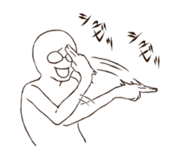 Sticker of gorilla or turtle etc. sticker #15096334