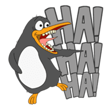 Bumpy the Emotional Penguin sticker #15096816