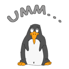 Bumpy the Emotional Penguin sticker #15096820