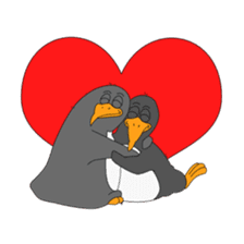 Bumpy the Emotional Penguin sticker #15096827