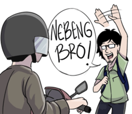 Derita Mahasiswa sticker #15097294