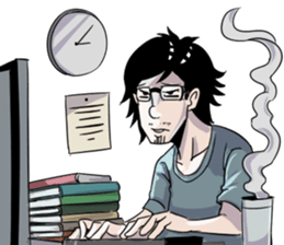 Derita Mahasiswa sticker #15097295