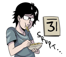 Derita Mahasiswa sticker #15097297