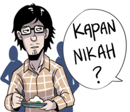 Derita Mahasiswa sticker #15097299