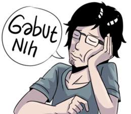 Derita Mahasiswa sticker #15097304