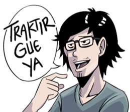 Derita Mahasiswa sticker #15097306