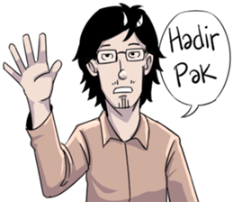 Derita Mahasiswa sticker #15097308