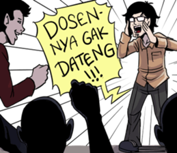 Derita Mahasiswa sticker #15097309