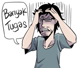 Derita Mahasiswa sticker #15097314