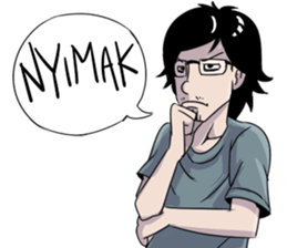 Derita Mahasiswa sticker #15097321