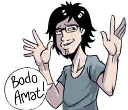 Derita Mahasiswa sticker #15097322