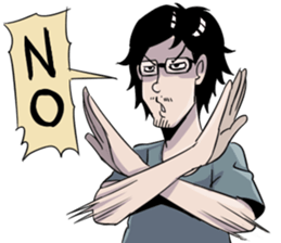 Derita Mahasiswa sticker #15097323