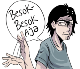 Derita Mahasiswa sticker #15097325