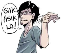 Derita Mahasiswa sticker #15097326