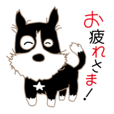 Lucky dog "Lucky" sticker #15097629