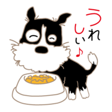 Lucky dog "Lucky" sticker #15097634