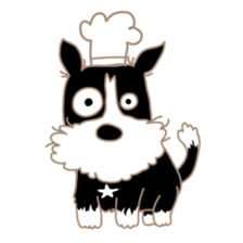 Lucky dog "Lucky" sticker #15097642