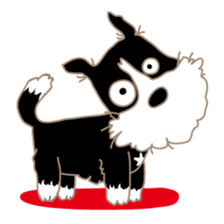 Lucky dog "Lucky" sticker #15097643