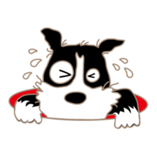 Lucky dog "Lucky" sticker #15097647