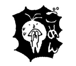 Monochrome Taro 1 sticker #15097654