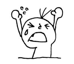 Monochrome Taro 1 sticker #15097664