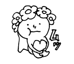 Monochrome Taro 1 sticker #15097665