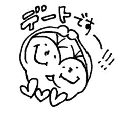 Monochrome Taro 1 sticker #15097677