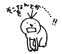 Monochrome Taro 1 sticker #15097686