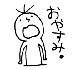 Monochrome Taro 1 sticker #15097687