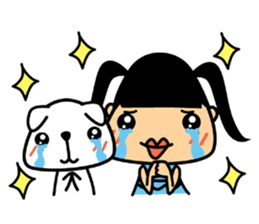 Meg & Momo sticker #15097806