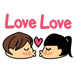 Meg & Momo sticker #15097814