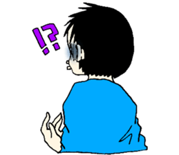 Father and son sticker #15097856