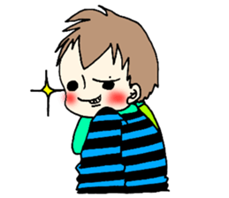 Father and son sticker #15097857