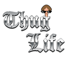 Mr. Conetall Mushroom & Big Texts sticker #15098056