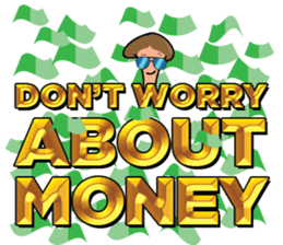 Mr. Conetall Mushroom & Big Texts sticker #15098070