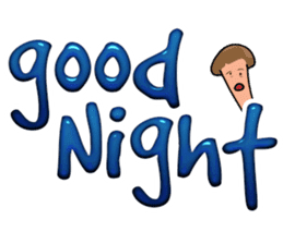 Mr. Conetall Mushroom & Big Texts sticker #15098083